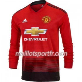 Maillot de Foot Manchester United Domicile 2018/19 ML